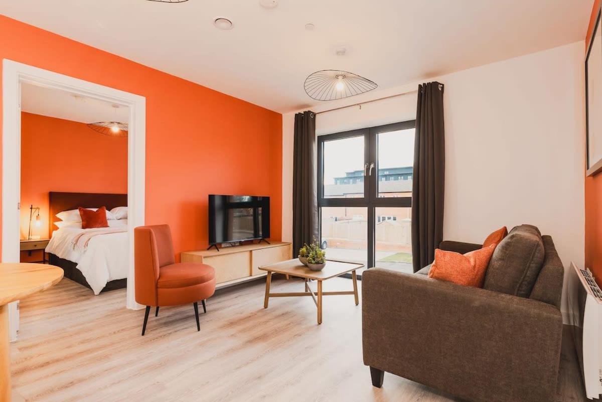 Stayzeni, Hardwick House Derby 2 Bed Apartment Esterno foto